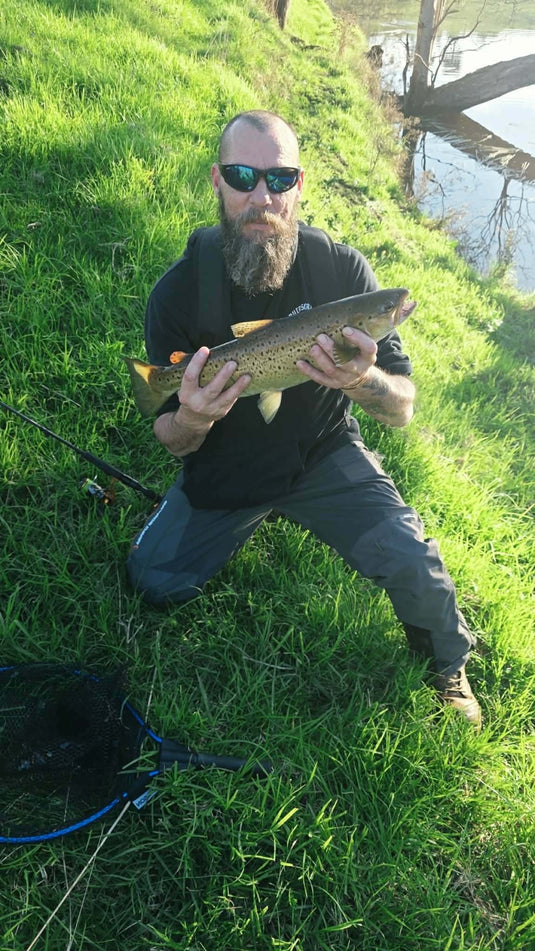 Big trout for Darren