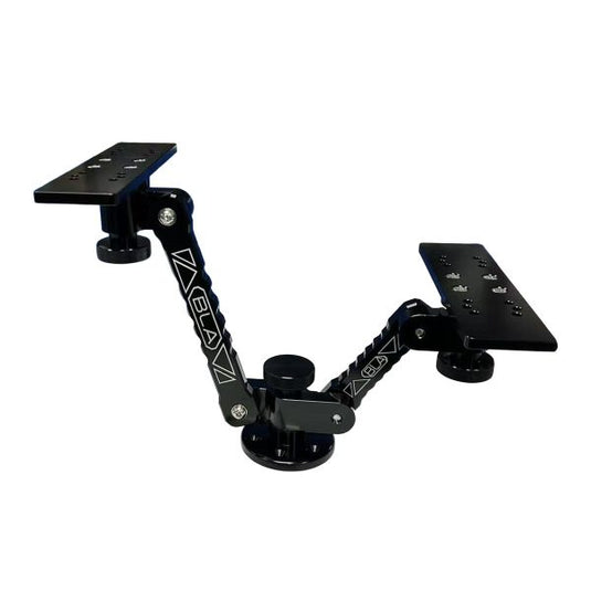 BLA Extreme Electronics Mount - Dual Screens 4 & 8" Arms