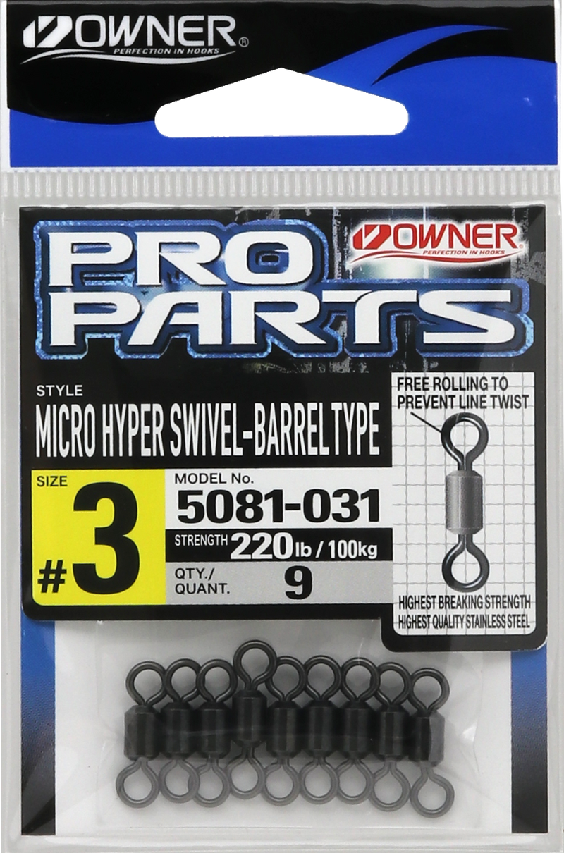 Load image into Gallery viewer, Owner Micro Barrel Swivel
