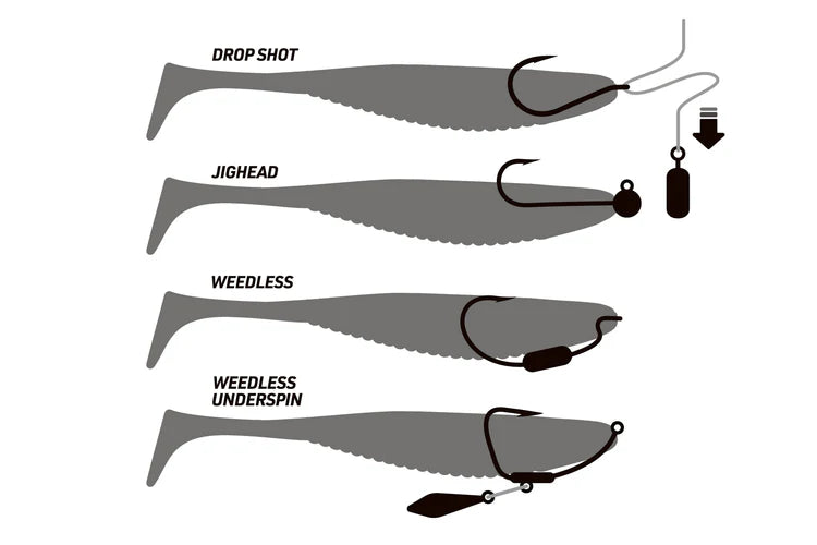 Load image into Gallery viewer, Nomad Live Ops Spectre Minnow 2.5" Swimbait - 6 Pack
