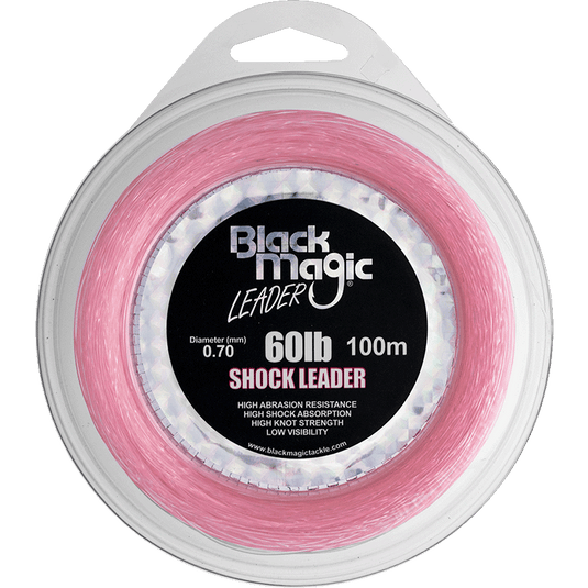 Black Magic Pink Shock Leader
