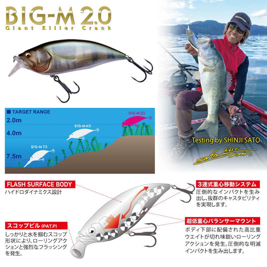 Megabass Big M 2.0