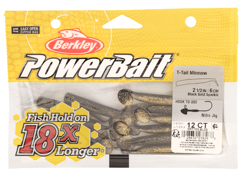 Load image into Gallery viewer, Berkley Powerbait T-Tail Minnow 2.5"
