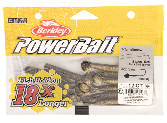 Berkley Powerbait T-Tail Minnow 2.5"