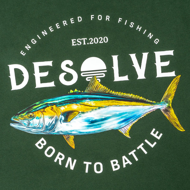 Load image into Gallery viewer, Desolve Hoodie - Born to Battle - Kingfish
