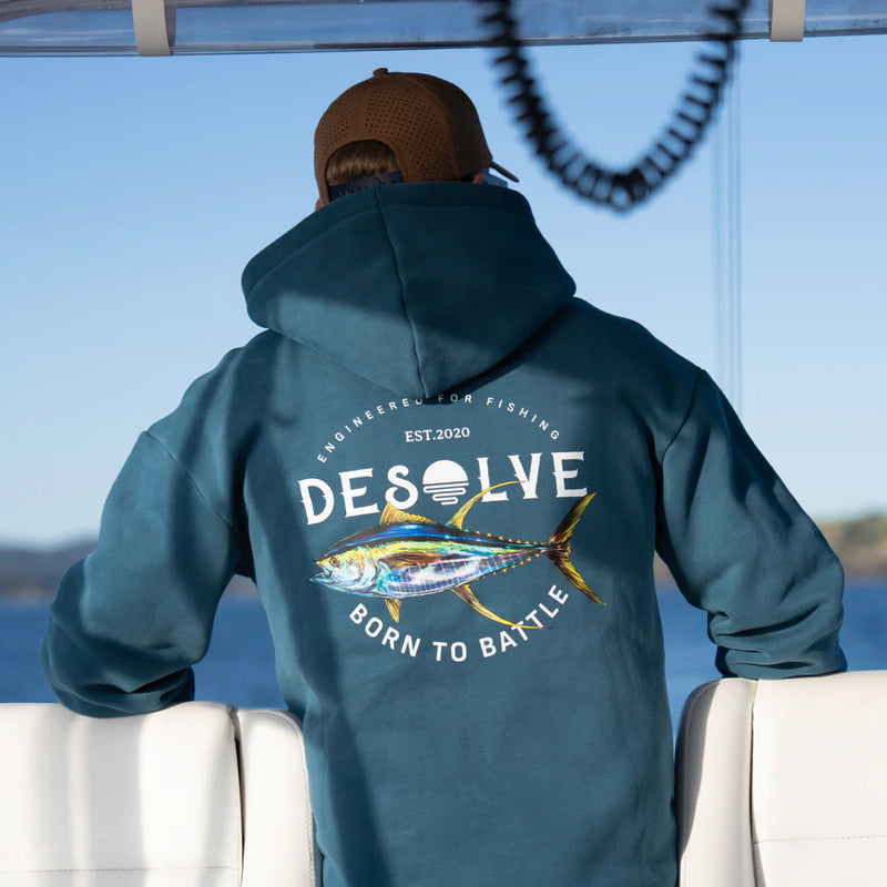 Load image into Gallery viewer, Desolve Hoodie - Born to Battle - Tuna
