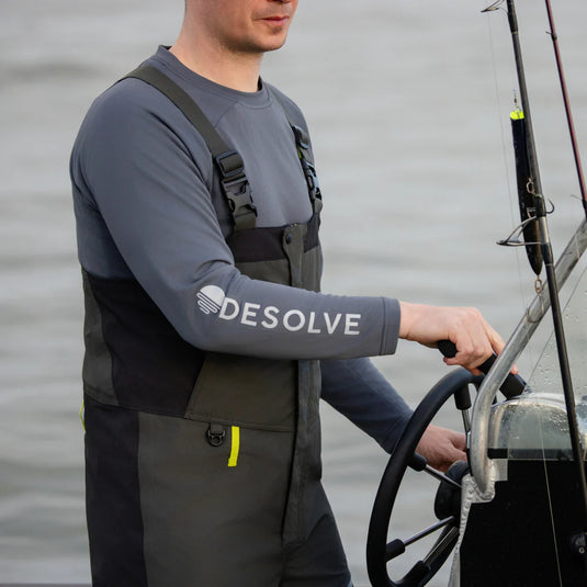 Desolve Proteus Bib - Charcoal