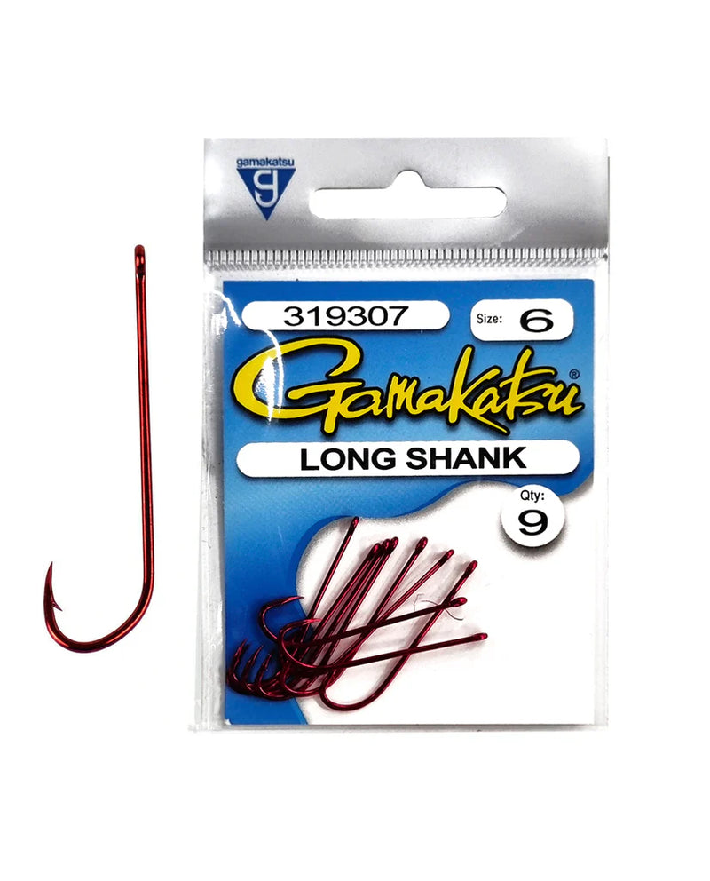 Load image into Gallery viewer, Gamakatsu Long Shank - Red
