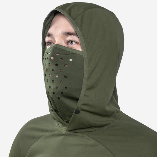 Desolve Helios Hooded Shirt - Seaweed