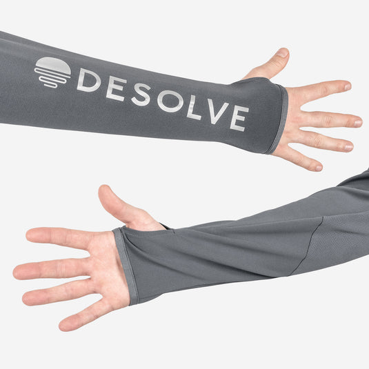 Desolve Helios Hooded Shirt - Kingfish - Shift Grey