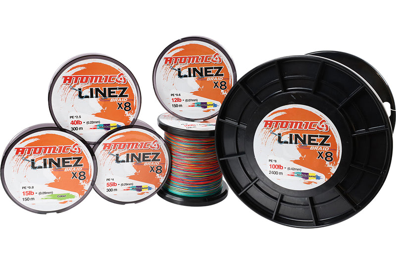 Load image into Gallery viewer, Atomic Linez Braid X8
