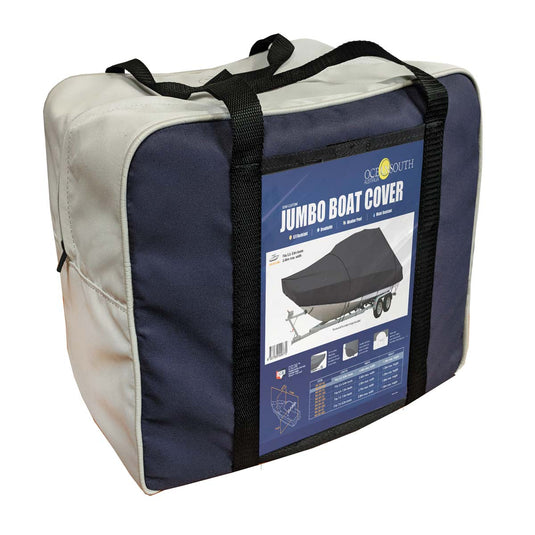 Oceansouth Jumbo Boat Cover 6.4-7M - Grey