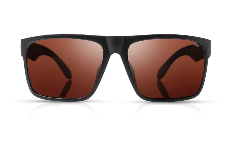 Load image into Gallery viewer, Tonic Outback Matte Black Sunglasses
