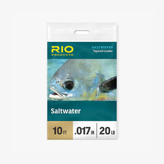 Rio Saltwater Tapered Fly Leader 10ft