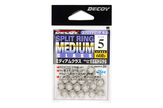 Decoy R3  Round Split Ring (Medium)