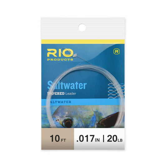 Rio Saltwater Tapered Fly Leader 10ft