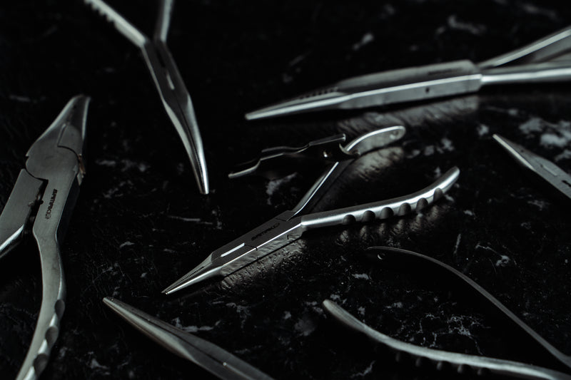 Load image into Gallery viewer, Samaki Stainless Steel 180mm Medium Split Ring Pliers
