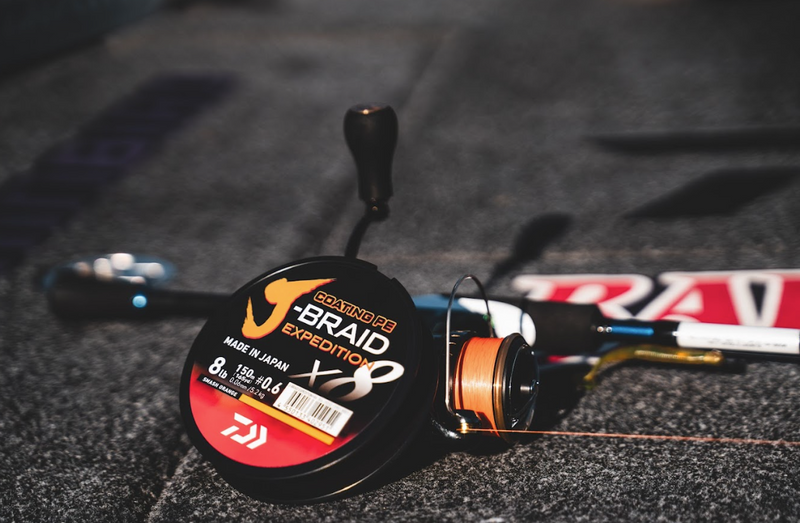 Load image into Gallery viewer, Daiwa J Braid Expedition - 150m Orange
