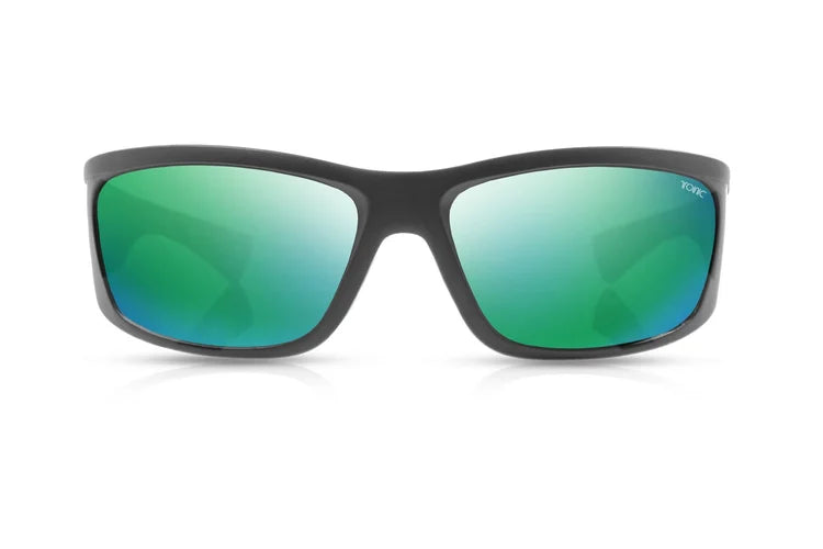Load image into Gallery viewer, Tonic Shimmer Matte Black Sunglasses

