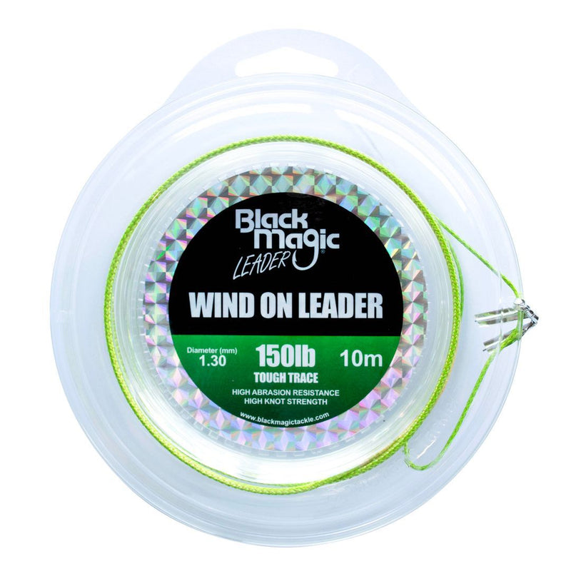 Load image into Gallery viewer, Black Magic Wind On Leader
