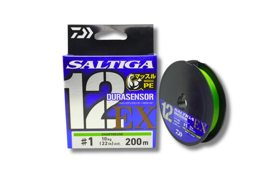 Daiwa Saltiga 12 EX SI3+ 200m Chartreuse