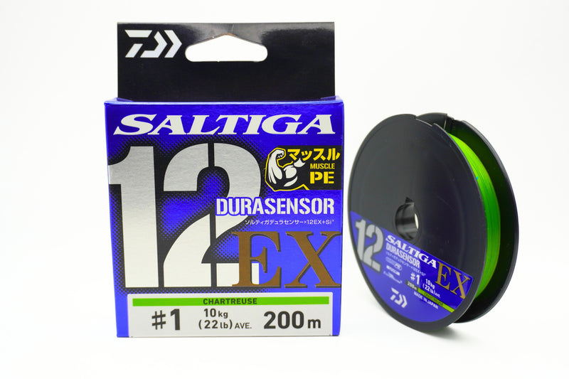 Load image into Gallery viewer, Daiwa Saltiga 12 EX SI3+ 200m Chartreuse
