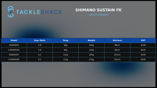 Shimano Sustain FK