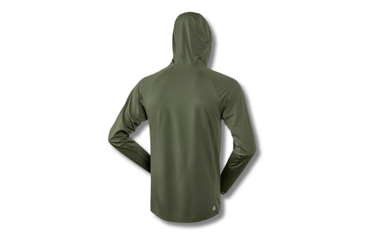 Desolve Helios Hooded Shirt - Seaweed