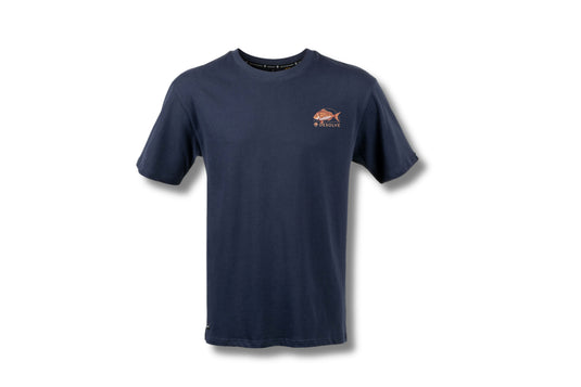 Desolve Staple Snapper Tee - Navy