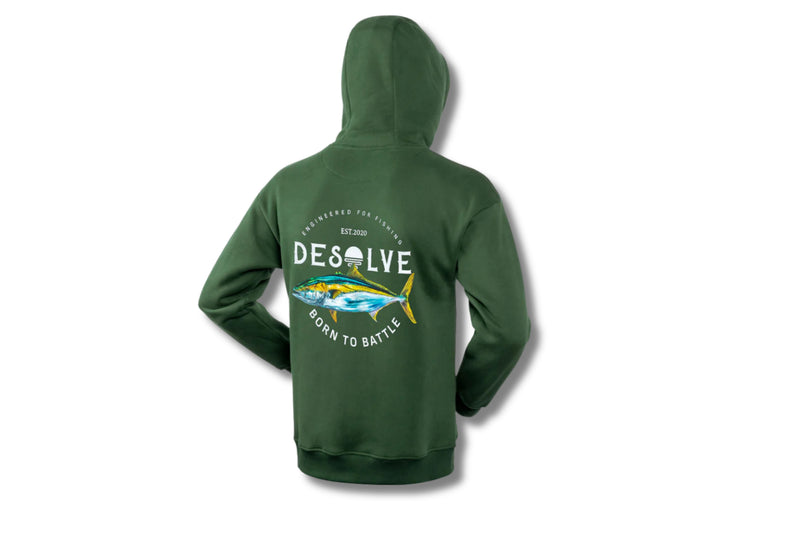 Load image into Gallery viewer, Desolve Hoodie - Born to Battle - Kingfish
