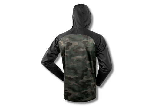 Desolve Beaufort Lite Hood - Black/Camo
