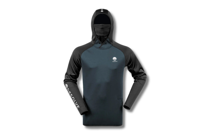 Load image into Gallery viewer, Desolve Thermocline Pro Hoodie - Black/Navy
