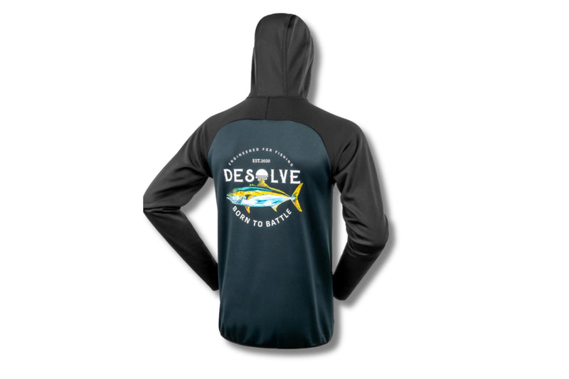 Load image into Gallery viewer, Desolve Thermocline Pro Hoodie - Black/Navy
