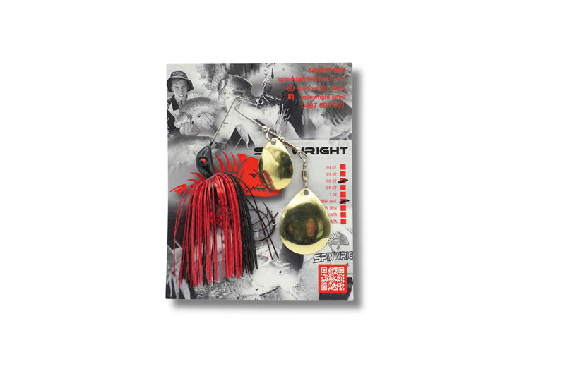 Load image into Gallery viewer, Spinwright Spinnerbait 3/8oz Double Colorado
