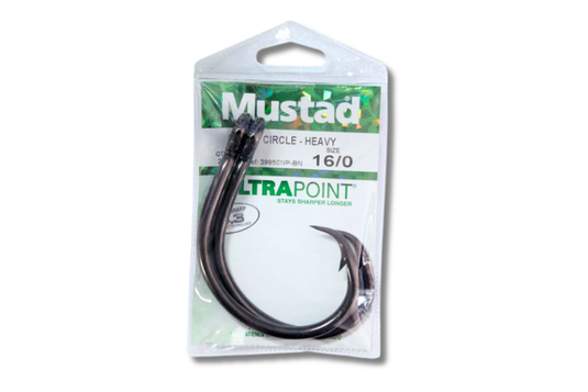 Mustad Demon Perfect Circle Hook - 16/0