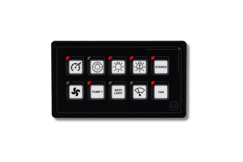 Load image into Gallery viewer, Relaxn Marine Membrane Switch Panel Touch Control
