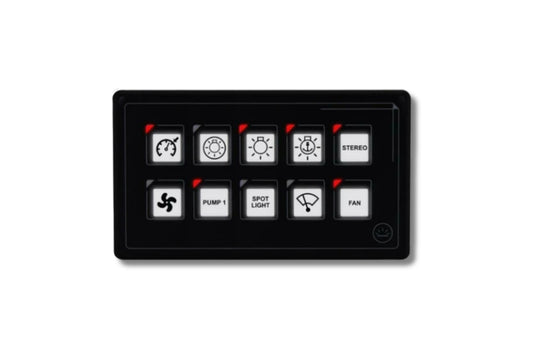 Relaxn Marine Membrane Switch Panel Touch Control