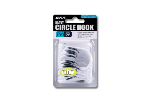 BKK Heavy Circle Glow Hook - 25pk