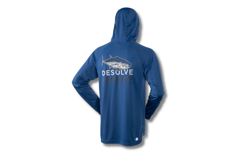 Load image into Gallery viewer, Desolve Helios Bluefin Hoodie
