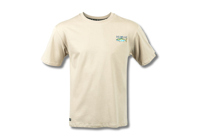 Load image into Gallery viewer, Desolve Born to Battle Kingfish Tee - Sand

