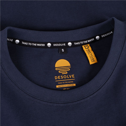 Desolve Staple Snapper Tee - Navy