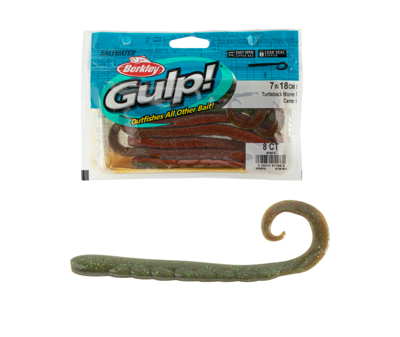 Load image into Gallery viewer, Berkley Gulp Turtleback Worm
