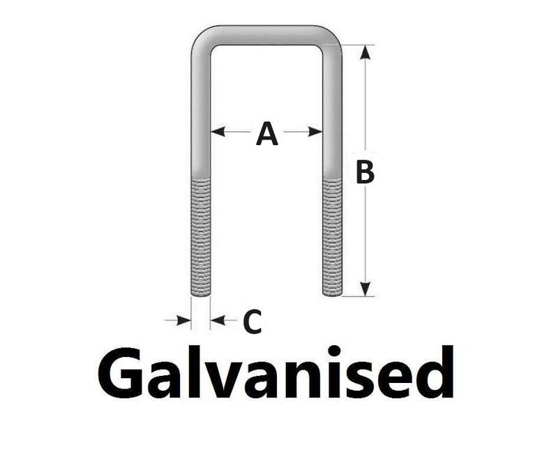 Load image into Gallery viewer, Easytow Trailers U-Bolts (Each)
