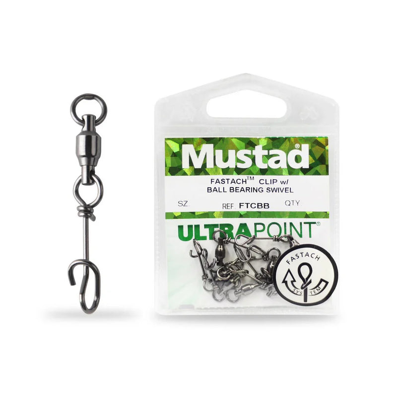 Load image into Gallery viewer, Mustad Fastach Ball Bearing Swivel
