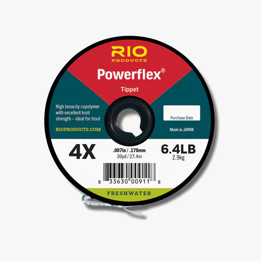 Rio Powerflex Tippet 30yd